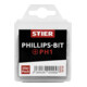 Grand pack d'embouts STIER Pozidriv PH1-1
