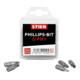 Grand pack d'embouts STIER Pozidriv PH1-4