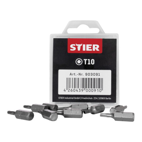 Grand pack d'embouts STIER TORX®