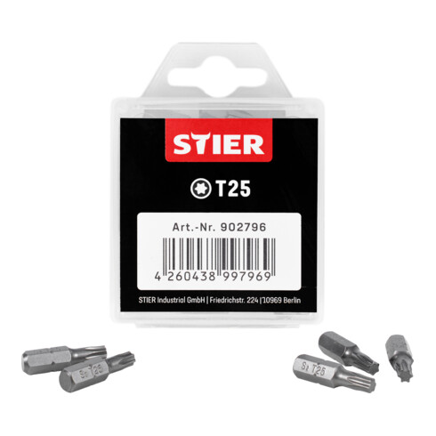 Grand pack d'embouts STIER TORX®
