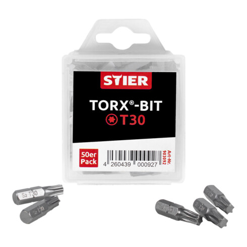 Grand pack d'embouts STIER TORX®