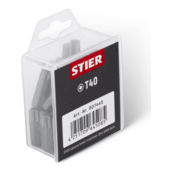 Grand pack d'embouts STIER TX T40