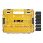 Grande mallette DeWalt TOUGHCASE™ y compris compartiments de séparation, vide pour recharger DT70839-QZ