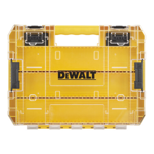 Grande mallette DEWALT TOUGHCASE™ y compris compartiments de séparation, vide pour recharger DT70839-QZ