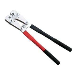 Grande pince à sertir interconnectée, pour section de conducteur 6
