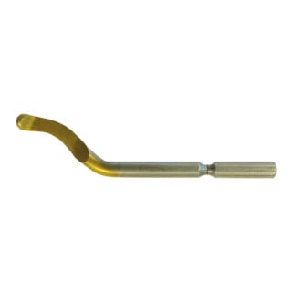 GRATTEC Lame pour outil de chanfreinage E100 TIN IBT