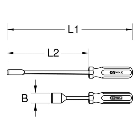 KS Tools Racloir d'étanchéité