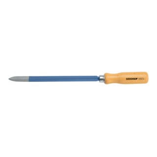 Grattoir triangulaire Gedore plein 150 mm