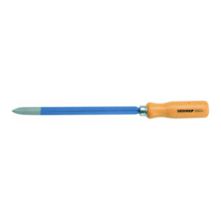 Grattoir triangulaire Gedore plein 150 mm