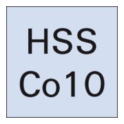 Gravierstichel HSSE 5,0x 80mm Form A-3