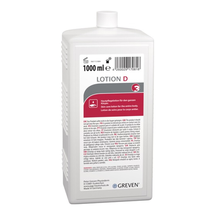 GREVEN® Hautpflegelotion Lotion D silikonfrei,parfümiert 1l