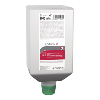 GREVEN® Hautpflegelotion Lotion D silikonfrei,parfümiert 2l