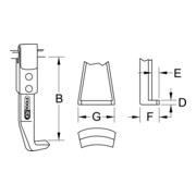 Crochet d'extraction rapide KS Tools-3