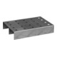 Grille en tôle perforée Bauer Südlohn, acier inoxydable 1.4571-1
