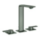 Grohe 3-Loch-Waschtischarmatur Allure 1/2", Standmont., hd graphite gebürstet-1