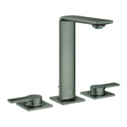 Grohe 3-Loch-Waschtischarmatur Allure 1/2", Standmont., hd graphite gebürstet