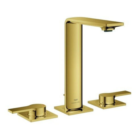 Grohe 3-Loch-Waschtischarmatur Allure 1/2", Standmontage, cool sunrise