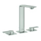 Grohe 3-Loch-Waschtischarmatur Allure 1/2", Standmontage, supersteel-1
