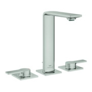 Grohe 3-Loch-Waschtischarmatur Allure 1/2", Standmontage, supersteel