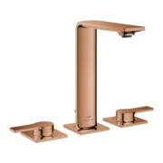 Grohe 3-Loch-Waschtischarmatur Allure 1/2", Standmontage, warm sunset