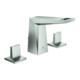 Grohe 3-Loch-Waschtischarmatur Allure Brilliant 1/2", supersteel-1