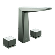 Grohe 3-Loch-Waschtischarmatur Allure Brilliant P. Coll. 1/2", L, Gr. m Einl., hd graph. geb.