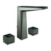 Grohe 3-Loch-Waschtischarmatur Allure Brilliant P. Coll. 1/2", L, Gr. m Einl., hd graph. geb.