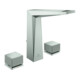 Grohe 3-Loch-Waschtischarmatur Allure Brilliant P. Coll. 1/2", L, m geränd. Griffen, supersteel-1