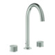Grohe 3-Loch-Waschtischarmatur Atrio Priv. Coll. 1/2", L-Size, supersteel-1