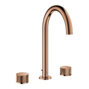 Grohe 3-Loch-Waschtischarmatur Atrio Priv. Coll. 1/2", L-Size, warm sunset