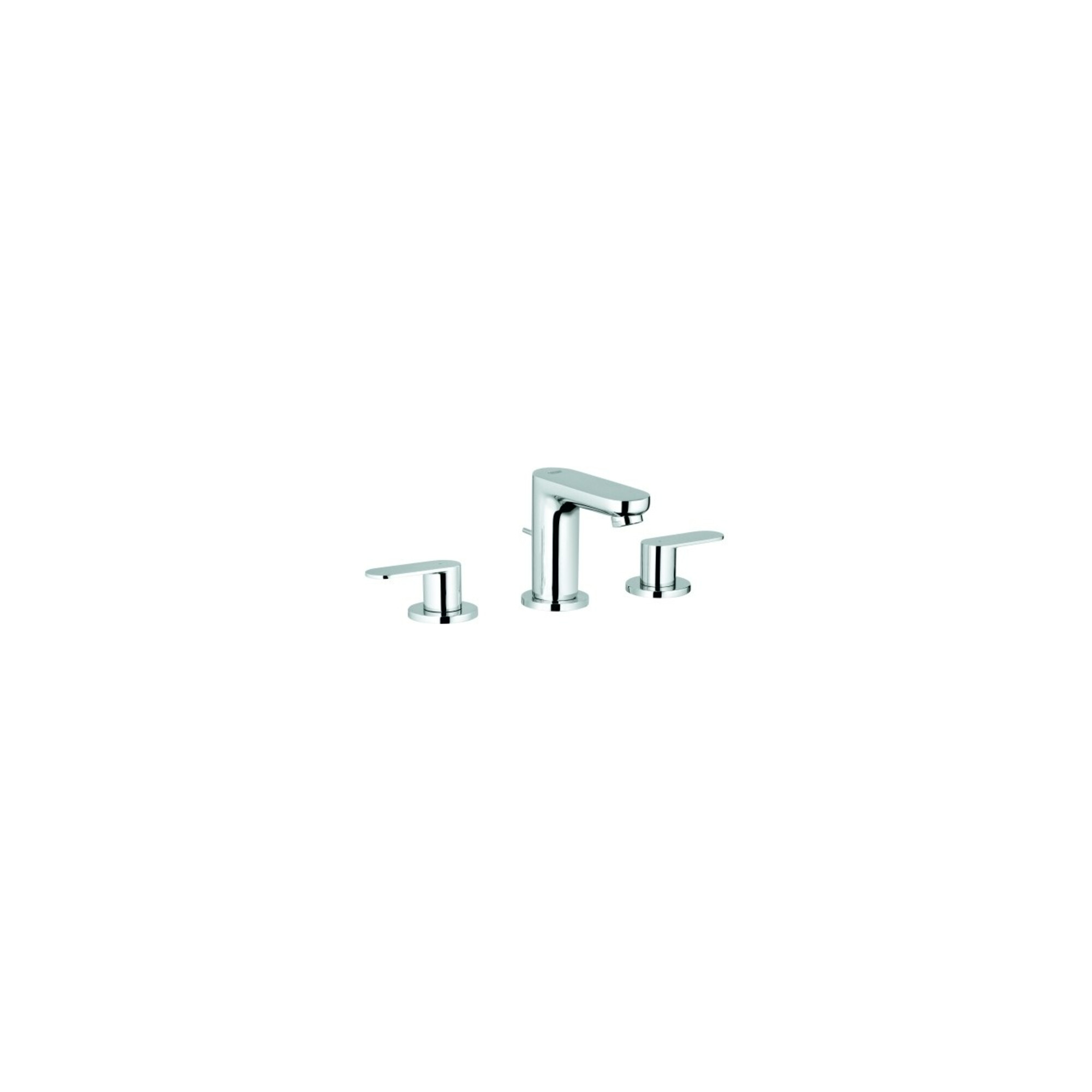 Grohe 3-Loch-Waschtischarmatur Eurosmart Cosmopolitan 1/2", mit Ablaufgarnitur, chrom