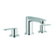 Grohe 3-Loch-Waschtischarmatur Eurostyle C 1/2", mit Ablaufgarnitur, chrom-1
