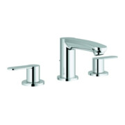 Grohe 3-Loch-Waschtischarmatur Eurostyle C 1/2", mit Ablaufgarnitur, chrom