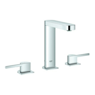 Grohe 3-Loch-Waschtischarmatur PLUS 1/2", Ablaufgarnitur, chrom