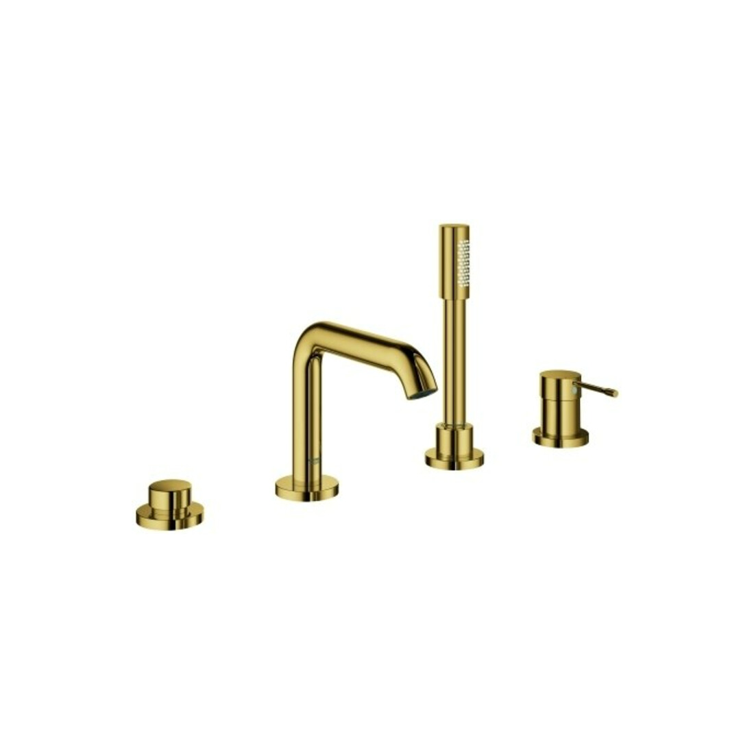Grohe 4-Loch-Einhand-Wannenkombination Essence cool sunrise