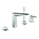 Grohe 4-Loch-Wannen-Kombination Allure Brilliant P. C. Hebel mit Einlage, supersteel-1
