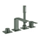 Grohe 4-Loch-Wannen-Kombination Allure Fliesenbankmont., hd graphite gebürstet-1