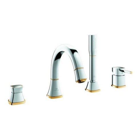 Grohe 4-Loch-Wannen-Kombination Grandera chrom/gold