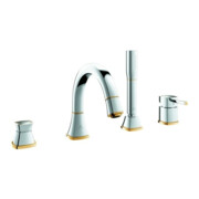 Grohe 4-Loch-Wannen-Kombination Grandera chrom/gold