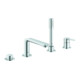 Grohe 4-Loch-Wannen-Kombination Lineare chrom-1