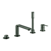 Grohe 4-Loch-Wannen-Kombination Lineare hard graphite gebürstet