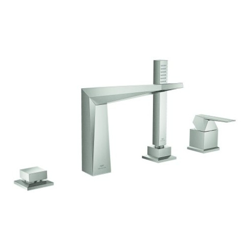 Grohe 4-Loch-Wannenkombination Allure Brilliant supersteel