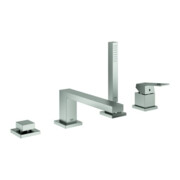 Grohe 4-Loch-Wannenkombination Eurocube supersteel