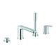 Grohe 4-Loch-Wannenkombination Eurostyle C chrom-1