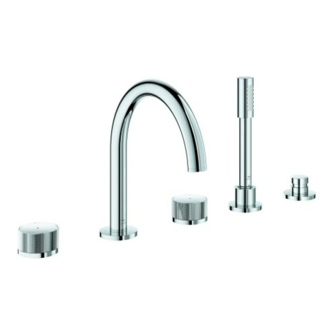 Grohe 5-Loch-Wannen-Kombination Atrio Priv. Coll. chrom