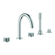 Grohe 5-Loch-Wannen-Kombination Atrio Priv. Coll. chrom