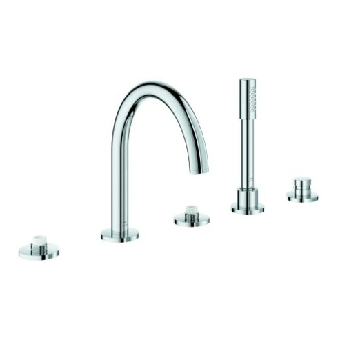 Grohe 5-Loch-Wannen-Kombination Atrio Priv. Coll. chrom