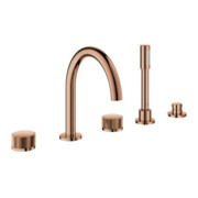Grohe 5-Loch-Wannen-Kombination Atrio Priv. Coll. warm sunset