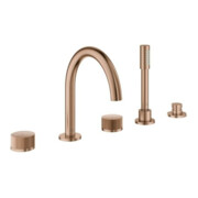 Grohe 5-Loch-Wannen-Kombination Atrio Priv. Coll. warm sunset gebürstet