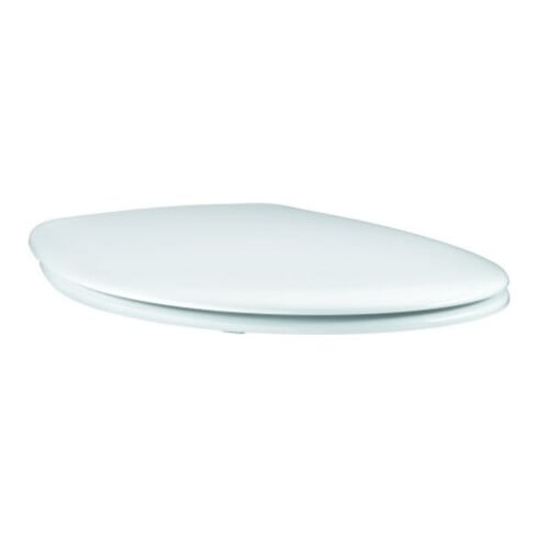 Grohe Abattant WC Bau Céramique avec couvercle, blanc alpin